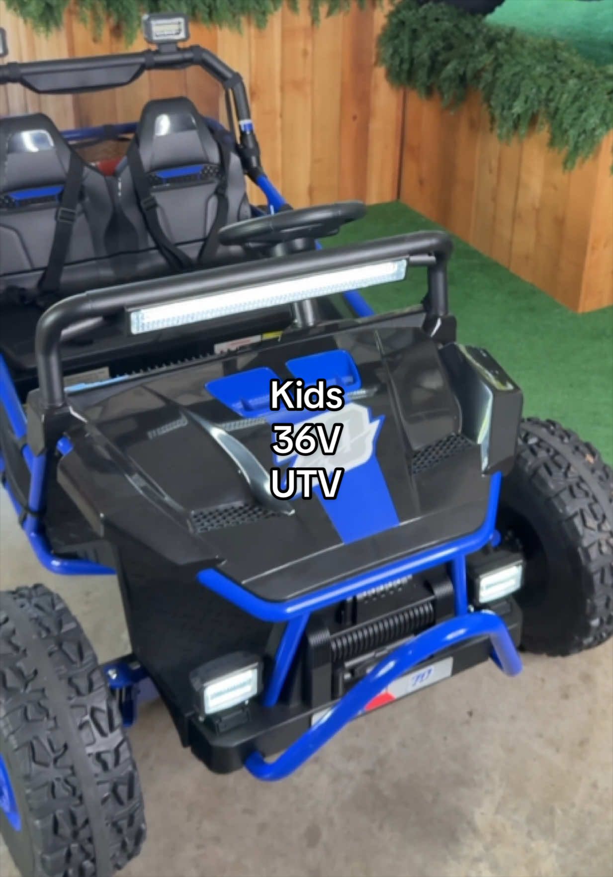 Nothing can beat this kids 36V UTV! #kidscar #rideontoys #rideoncar #giftsforkids #kidsgifts 