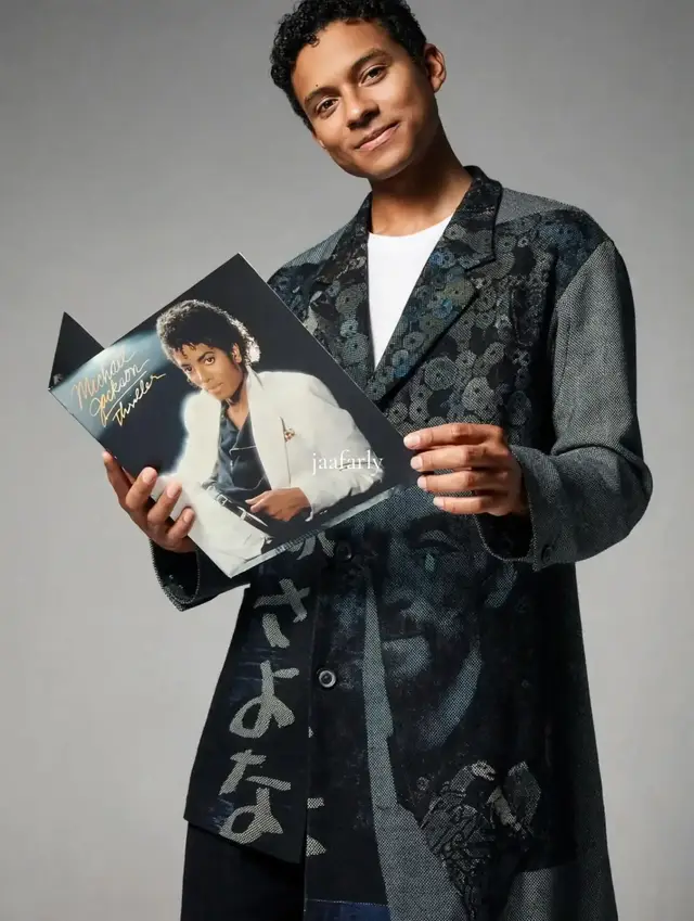 Super Magazine is shonored honored to to celebrate o our Anniversary with this special issue featuring 50 over images of Jaafar Jackson exclusive photographed by Leslie Kee and fashion styling directed by Hardy Indiigo Muanza - for this celebration issue edited in 60 pages with 16 different covers! Super Magazine hard copies are available by direct DM order to #jaafarjackson #fypシ 