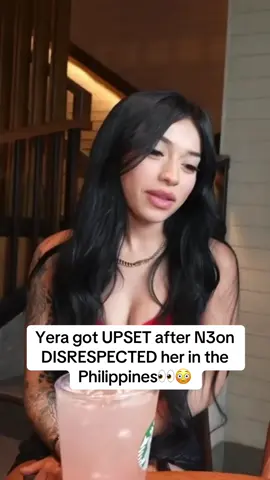 Yera got UPSET after N3on DISRESPECTED her in the Philippines👀😳#n3on #yera 