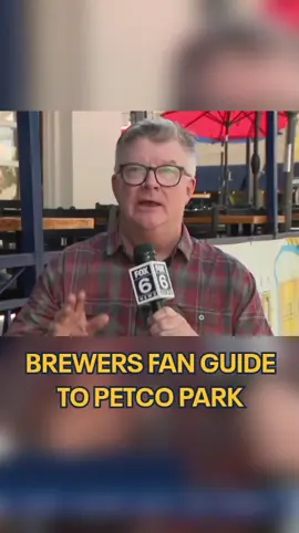 We sent FOX6's Ted Perry to San Diego. Follow along for a Brewers fan's guide to Petco Park. #brewers #MLB #baseball