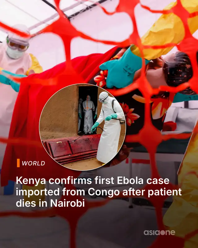 Kenyan health minister Aden Duale said the patient was a Kenyan citizen who arrived in the country on Saturday (Oct 3) from Congo via Uganda. #news #ebola #health 📸: Reuters