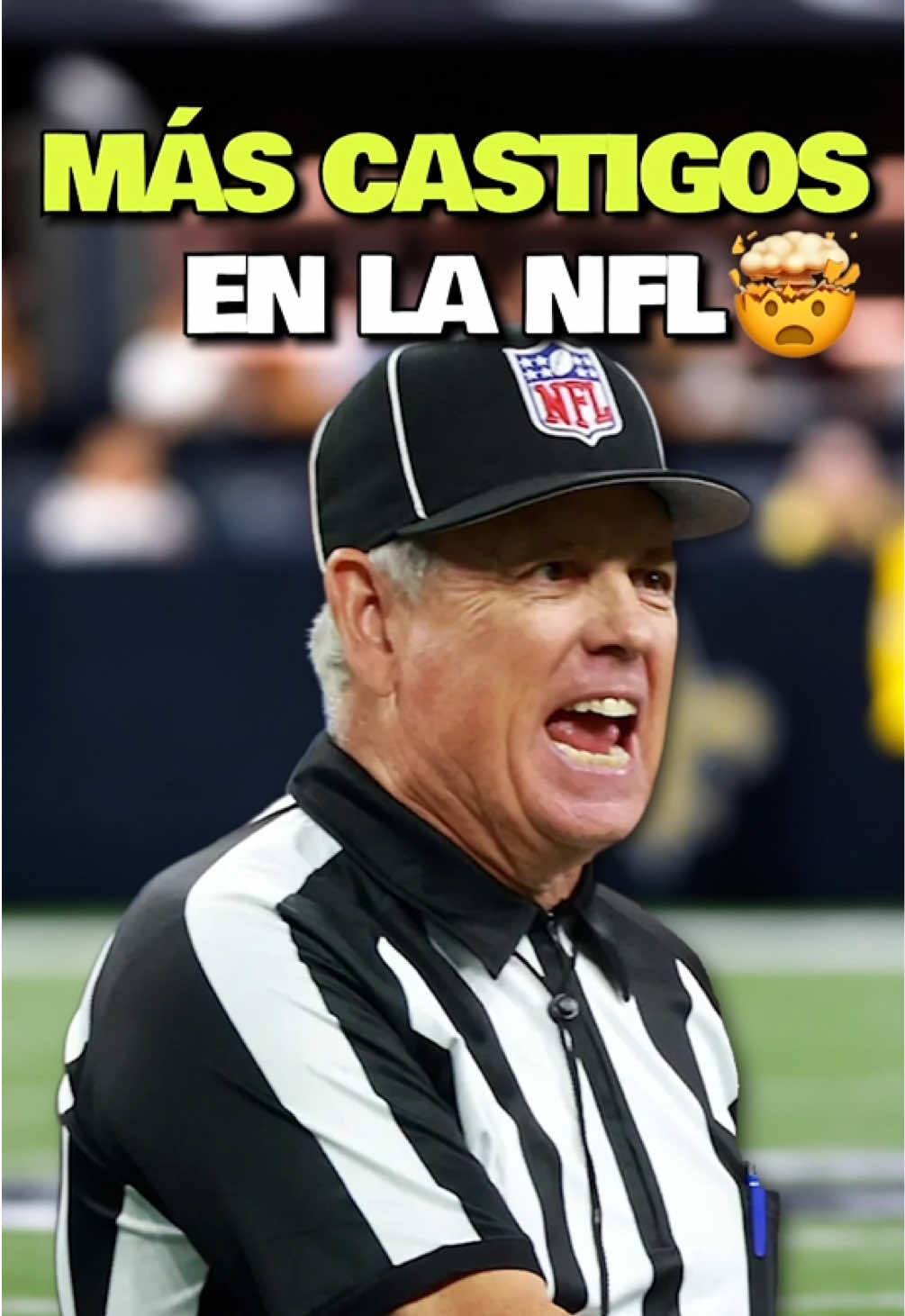 CAOS, CRISIS y CASTIGOS - Números que no veíamos hace 20 años 😵‍💫🟨  #nfl #refs #referee #castigo #TikTokDeportes 