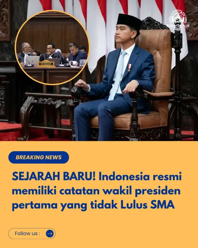 Mahkamah Konstitusi (MK) menyatakan tidak menemukan dokumen berupa ijazah, sertifikat, atau diploma yang menunjukkan Gibran Rakabuming Raka telah menyelesaikan pendidikan di luar negeri yang setara dengan jenjang SMA. Hakim MK Arsul Sani menjelaskan bahwa dokumen certificate of attendance yang dimiliki Gibran hanya menjadi bukti kehadiran dalam proses pembelajaran, bukan bukti kelulusan atau tamat pendidikan. Meski demikian, MK tidak menerima gugatan terkait syarat pendidikan Gibran sebagai calon wakil presiden pada Pilpres 2024. MK menilai para pemohon tidak memiliki kedudukan hukum (legal standing) untuk mengajukan perkara tersebut. Dengan demikian, meskipun MK menyatakan tidak menemukan dokumen yang dimaksud, gugatan tetap dinyatakan tidak dapat diterima karena persoalan kedudukan hukum pemohon. #mahkamakonstitusi #gibran #ijazah #beritaterkini #fyp 
