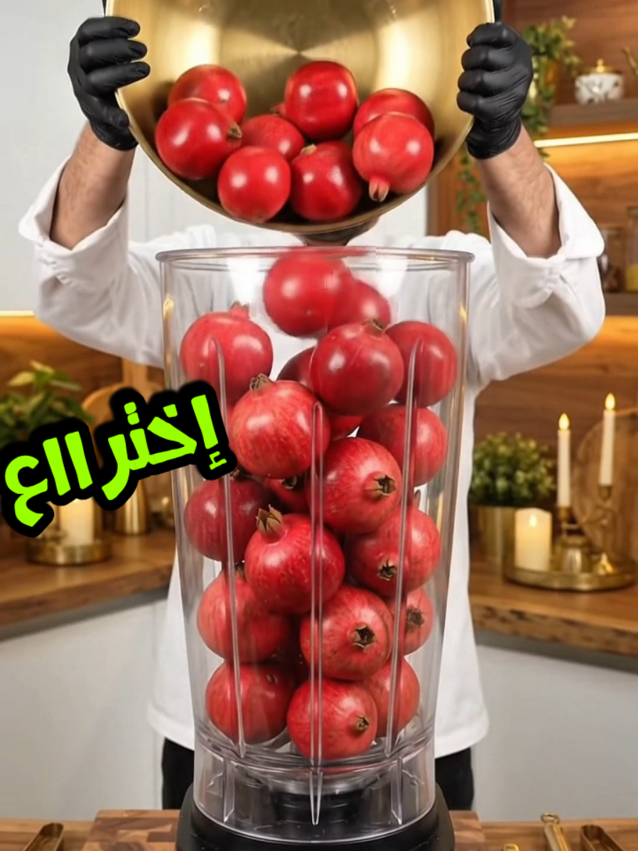 الرمان في الخلاط⁉️ده السر اللي بيخبيه عنا أصحاب المحلات الكبيرة لااااازم تجربوها روووعة 