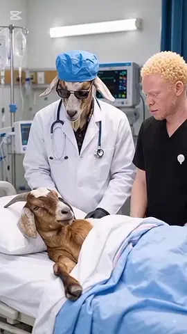ewure and albino the new doctor  #fyp #viral #luxuryewure #albino 