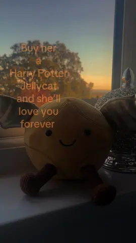 THE autumn jellycat !!🍁🍂🧡 #harrypotter #jellycat #goldensnitch  #fyp #viral 