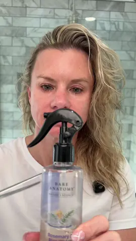 #creatorsearchinsights #essentialthingstobuy If your hair has been looking dry, dull, or just needs a little extra love 👀🌿 This rosemary + rice water spray is SO easy to add to your routine! It’s lightweight, water-based, and doesn’t leave my hair feeling greasy or weighed down. Plus, I love how soft and refreshed my hair looks after it dries. 💗 #RosemaryWater #RiceWater #WDNC 