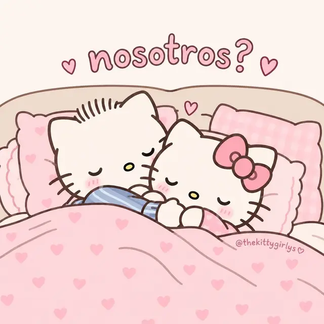 #meandyou #couple #couplegoal #nosotros #hellokitty 