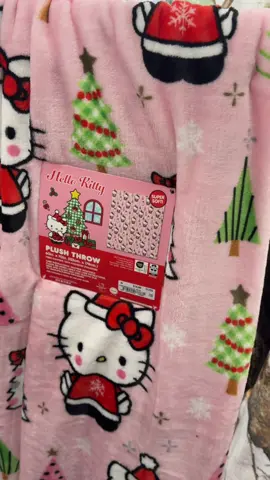 HK Christmas blanket 😍 #christmas #hellokitty #HK #rossfinds #shoppinghaul 
