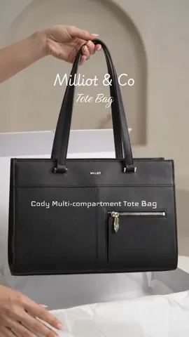Milliot Cody Multi-compartment Tote Bag #handbagwanita #handbag #totebag #milliotco #shoulderbag 