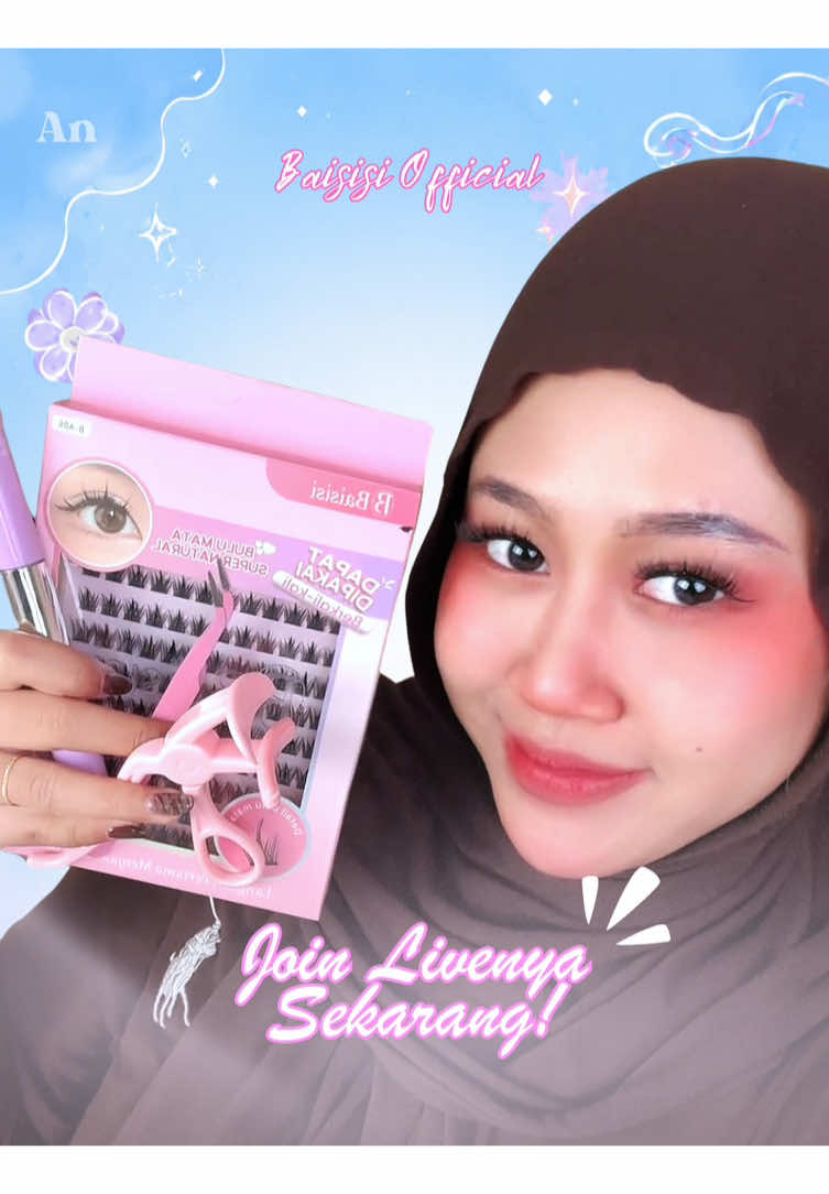 Yuk join livenya sekarang! #baisisi #bulumata #eyelashes 