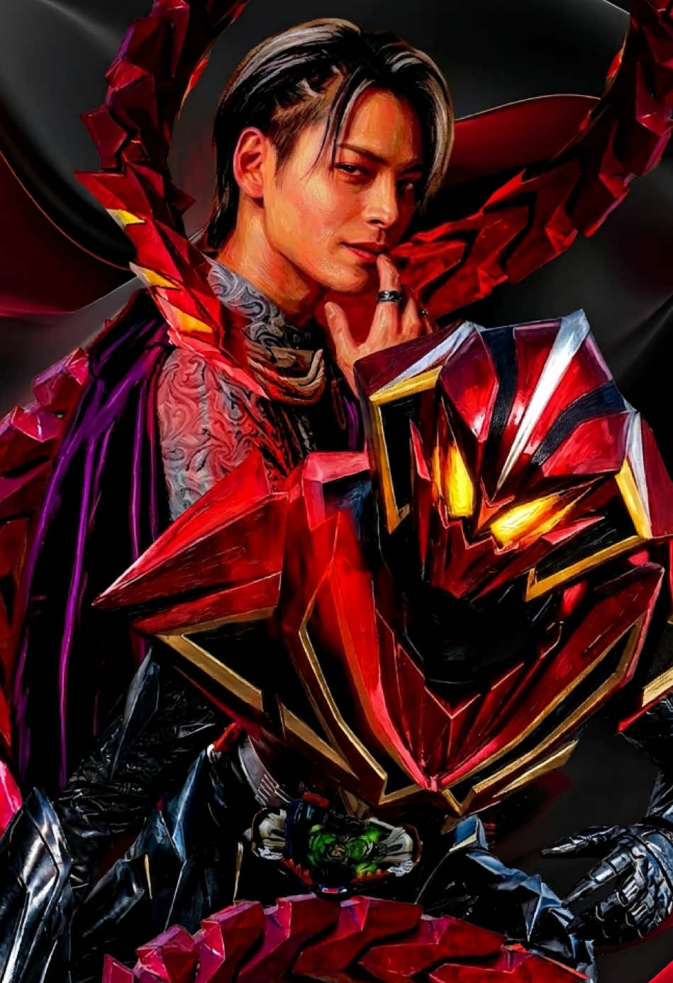 Snake of Zyunishi Doumei | Kamen Rider Jyao🐍 #kamenridermyth #kamenrider #edit #tokusatsu #fyp 