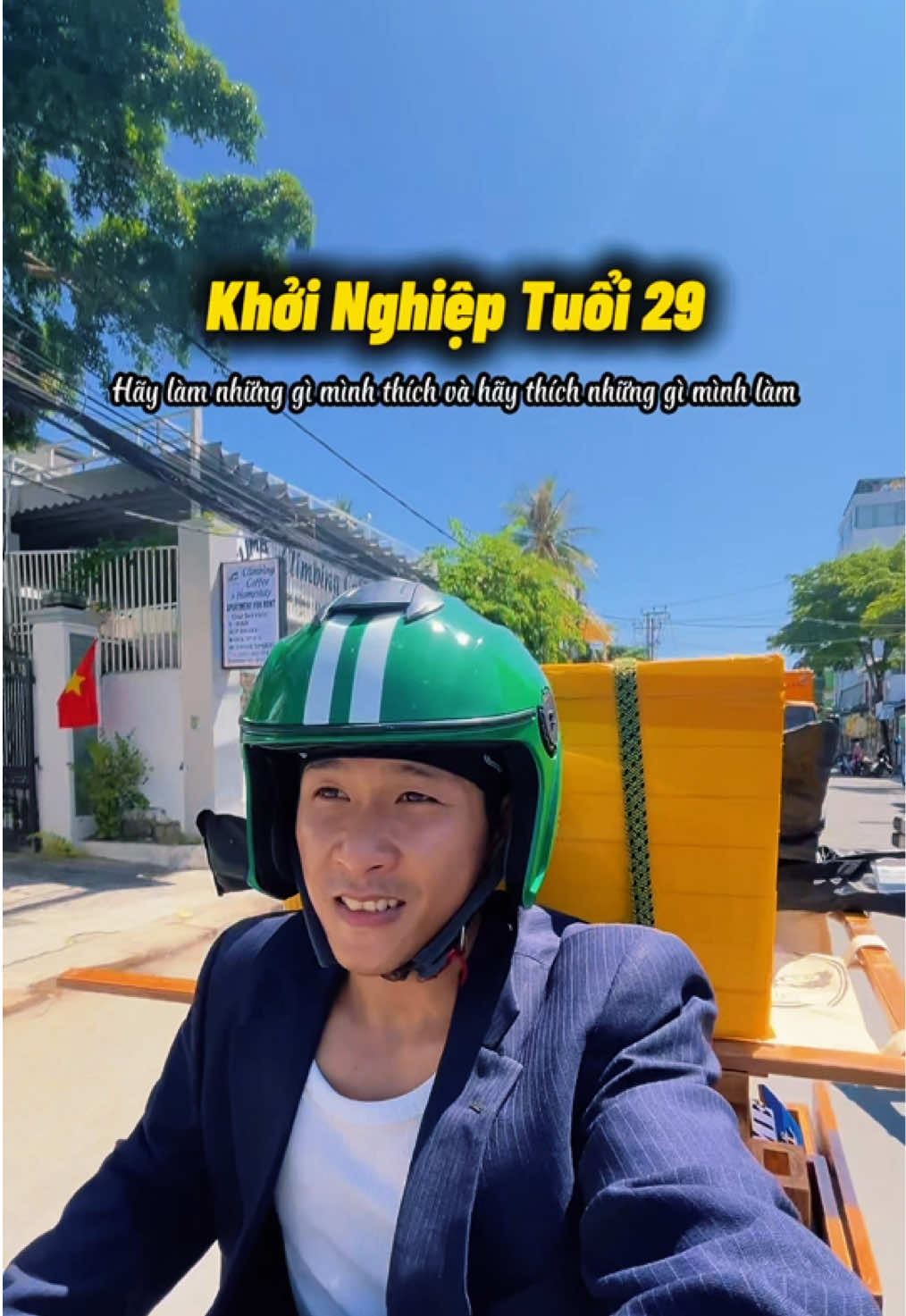Số 07 | Ngày đầu tiên luôn như vậy từ bé cho đến lớn và hãy nhớ lý do vì sao bạn bắt đầu 😎🤟 #xecaphobobim1997 #caphenhatrang #caphemangdi #takeaway #khoinghiepcaphe 