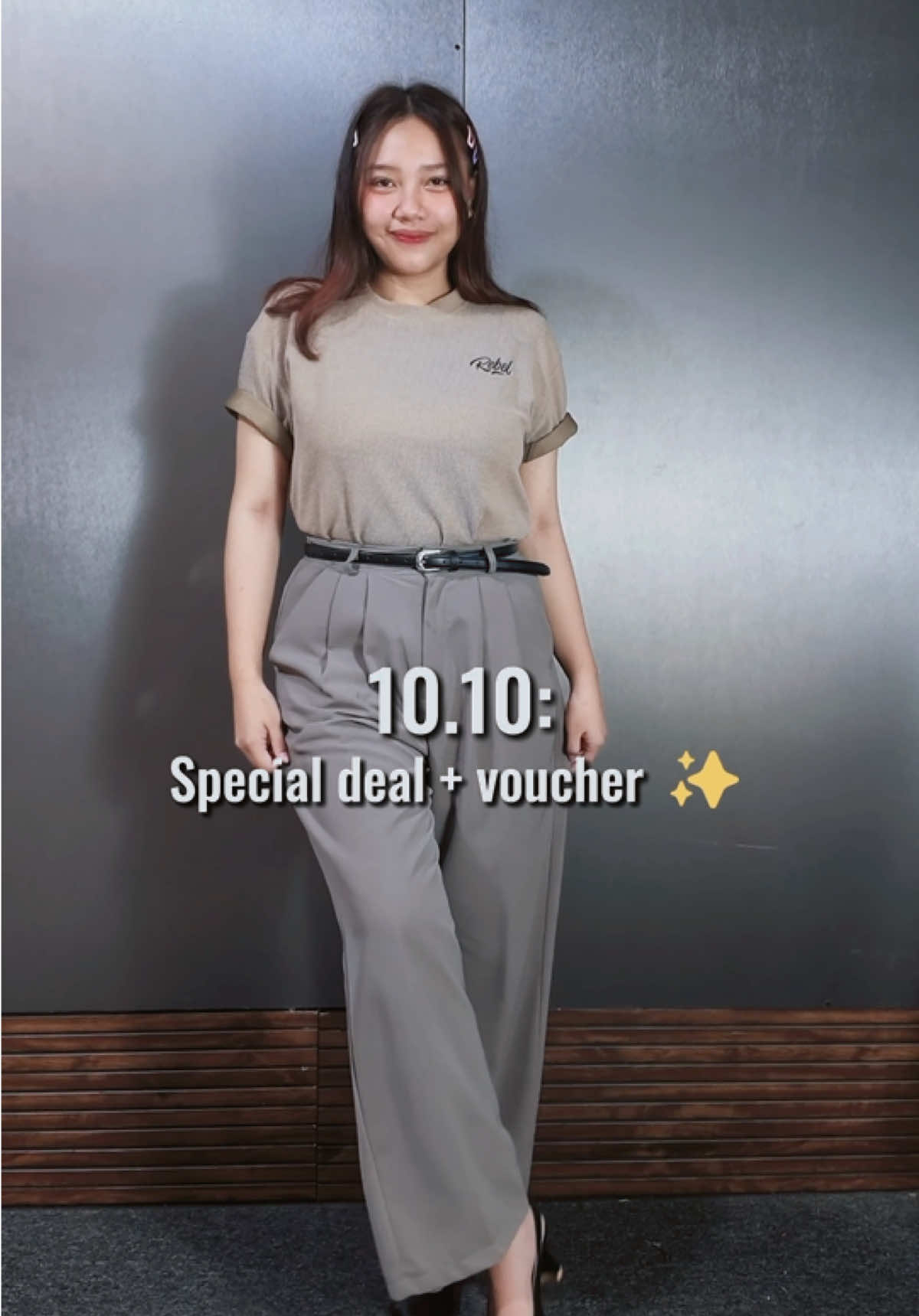 Akhirnya menemukan celana anti kusut yang super nyaman dipakai seharian di semua aktivitas 😍✨ #AysillaFactory #Loosepants #CelanaWanita #CelanaKantorWanita #1010sale 