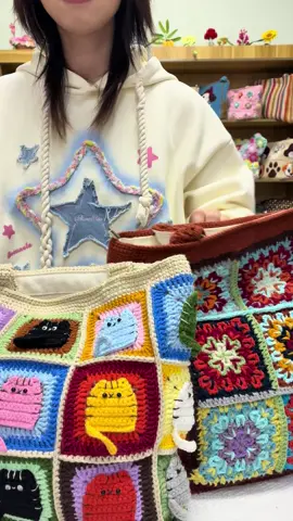 Crochet new bags coming 🥰🥰#yarneden #handmadebag #bagshop #giftshop #fyp 