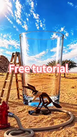Wait for the photo reveal at the end 🥺🥛 Who are you putting inside the glass?! How to do the new cartoon water glass reveal trend ? person inside a cup effect coyote pouring water glass trend how to do the new glass reveal desert water cup capcut template filling glass photo transition cartoon character water reveal viral cup photo edit tutorial put someone in a water glass #glasstrend #waterglass #capcut #capcutpioneer  