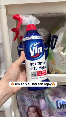 Bọt tẩy bồn cầu Vim không mùi chất tẩy #vimtayboncaubottuyetsieumanh #vim #tiktokshop1010 #hoptaccungunilever #unileversuperbrandday 