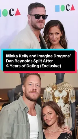 #ImagineDragons frontman #DanReynolds and actress #MinkaKelly have split after four years of together. They began dating in 2022. A source close to the couple tells PEOPLE the split “happened recently.” Read more at the link in our bio. 