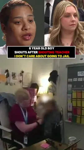6-year-old boy shouts after shooting teacher: 