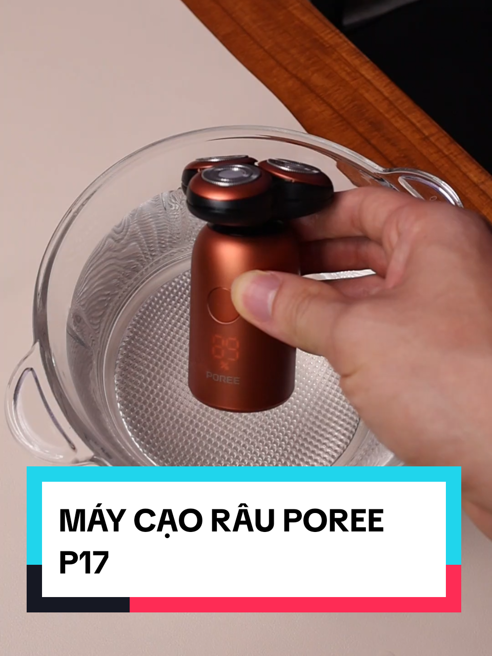 MÁY CẠO RÂU POREE P17#Maycaorau #PoreeP17 #Poree #Thu4LiveFest #TikTokShop 