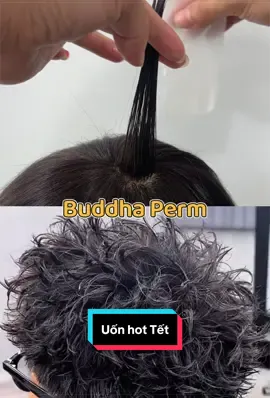 Kiểu uốn hot tết 2027 🔥 #xuhuong #uontocnam #buddha #tocnamdep #uontocdep 