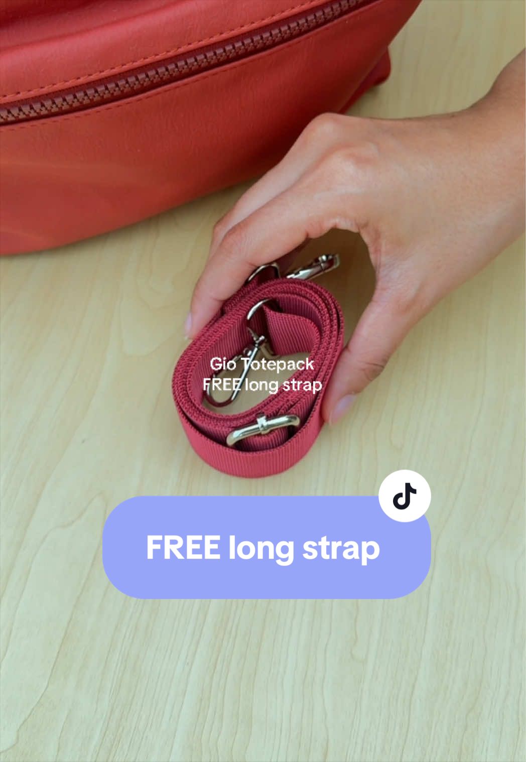 buat kamu yang belum tau kalau Gio itu udah free longstrap yaa 