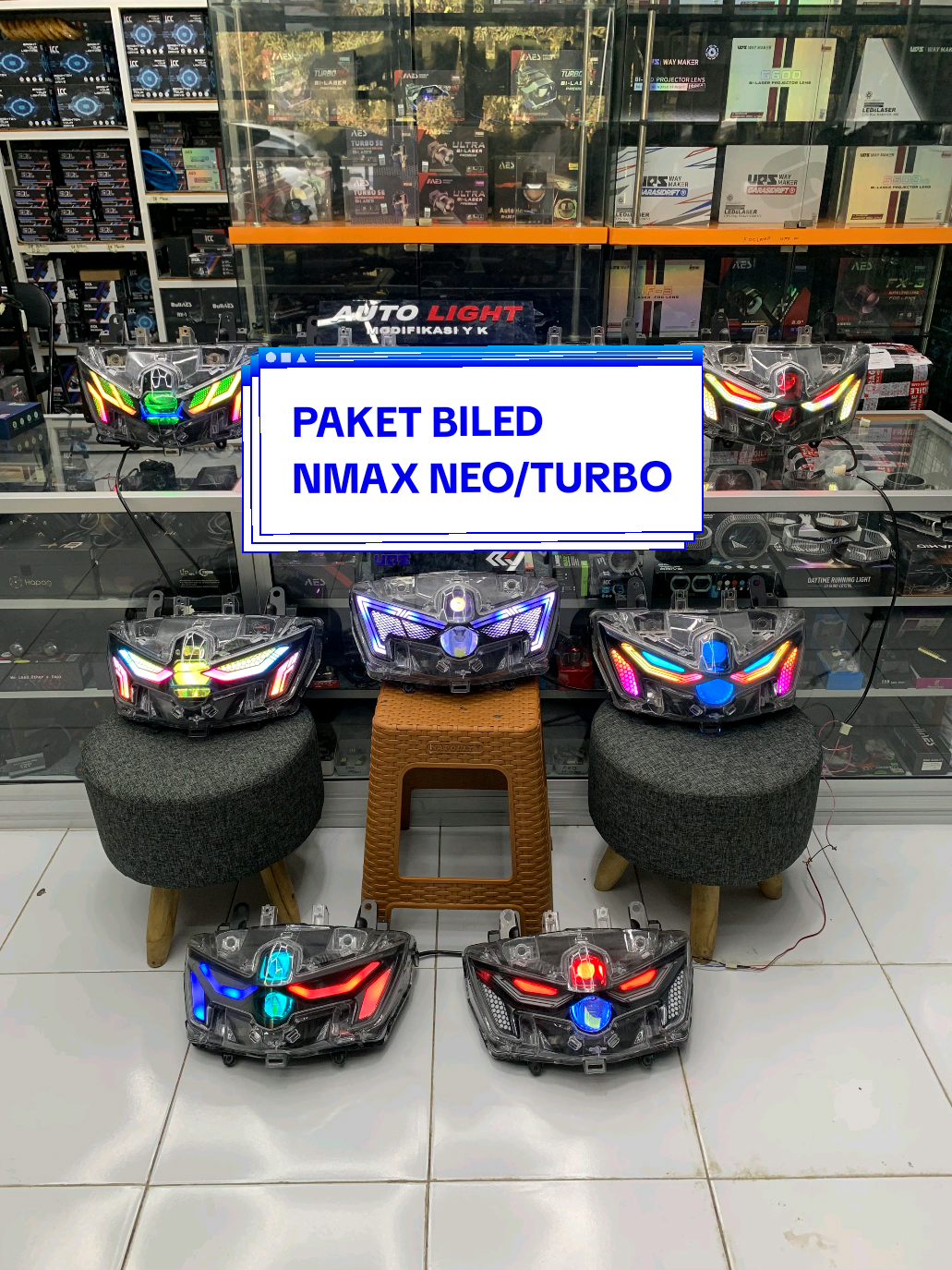 Paket biled nmax Neo /turbo techmax kita readykan beberapa varian , buat kalian yang mau pesan dan pembeli bisa DM /wea ya bosku no di bio profil 🔥 🔥. . Order fast respon: WA/tlpn : 0895-1857-5100 Mau pasang Custom lampu biled/ modifikasi Lampu bisa langsung ke autolight modifikasi yk 🤗🤗 Kami buka setiap hari Dari jam 10.00 - 18.00 ya🤙 Lokasi toko. Jl.Jetis No.18, Kuwirun, Kulwaru, Kec.Wates, Kab. Kulon Progo, Daerah istimewa Yogyakarta 55651 Atau bisa cek maps : AUTOLIGHT MODIFIKASI YK    Follow sosial media lainnya ➡️FACEBOOK: AUTOLIGHT MODIFIKASI YK  ➡️Instagram : AUTOLIGHT MODIFIKASI YK ➡️TIKTOK : AUTOLIGHT MODIFIKASI YK  ➡️SHOPE : AUTOLIGHT MODIFIKASI YK #nmaxneo #nmaxturbo #nmax #nmaxneos #autolights 