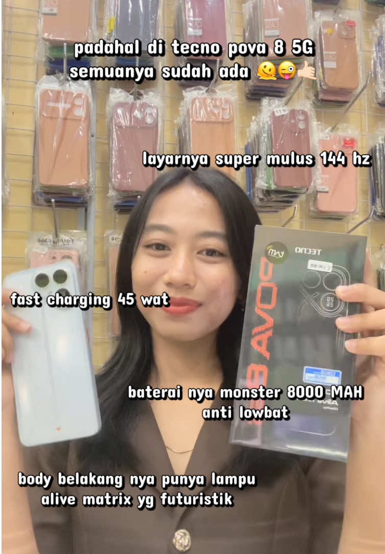 Ready Tecno pova 8 5G di konter Grand seluler arso2 ya kak 🤗🫰🏻 #tecnoindonesia #pova85g #tecnojayapura #tecnopromotor #fyppp 