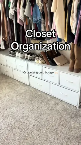 If you’re looking for extra storage in your closet or bedrooms, these dressers are such a great find AND  affordable #closet #closetorganization #closetstorage #closetdresser #storage