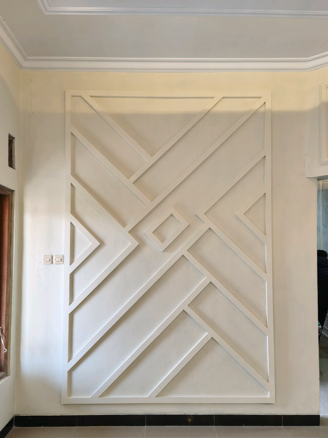 Yuk buruan booking pemasangan plafon bersama team @PLAFONGUCI INFO DM ATAU WAWA 📞087775961975 #plafongypsum #plafonminimalis #kacacermin #moulding #fyp 