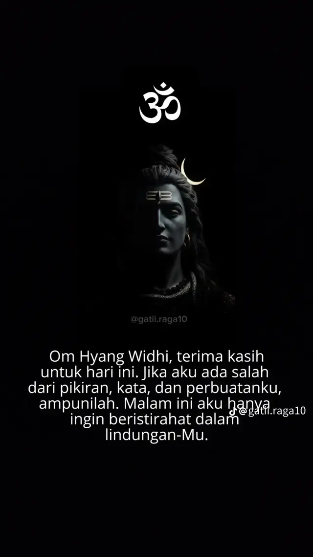 terimakasih hyang Widhi untuk hari ini.semoga esok aku bisa memulai hari hari dengan lebih baik🙏