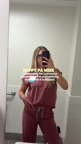 the profession will push you in ways you never thought possible but I’m so grateful for the challenges everyday and the perspective it gives me on life and humanity 🩺✨🤍 #pa #paweek #physicianassistant #healthcare #paschool 