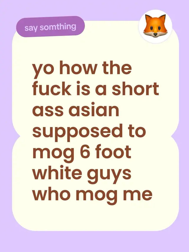 yo how the fuck is a short ass asian supposed to mog 6 foot white guys who mog me #short #advice #GlowUp #Love #looksmaxxer 