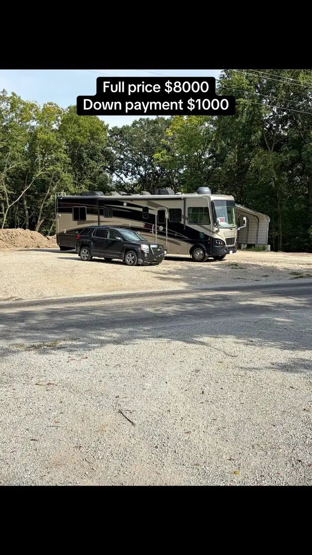 Selling our motorhome and car as a package deal, complete with a tow package. 🏡 2007 Tiffin Motorhomes Allegro Bay * Length: 37 feet * Engine: Cummins motor * Mileage: Approximately 94,600 miles 🚗 2012 GMC Terrain * Mileage: Approximately 141,600 miles #MotorhomeForSale #RVLife #TiffinMotorhomes    #TravelVehicles #UsedRV   