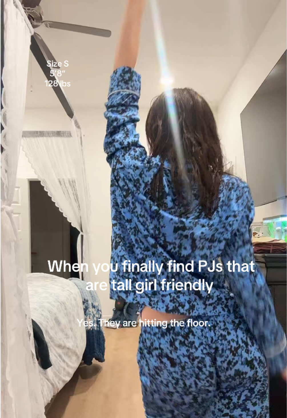 These are so comfy! I’m obsessed. They are long. They are not too thick. I feel so comfy and cute when I wear these. #tallgirlproblems #pjparty #pajamas #pajamaset #sleepover 