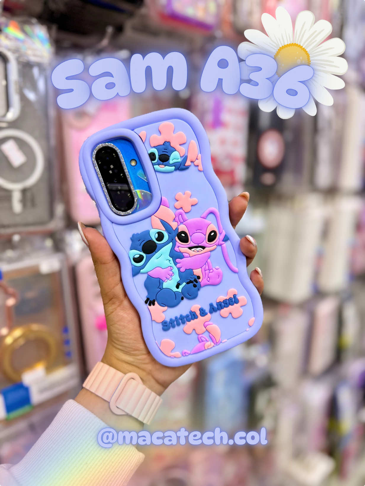 #samsung #samsunga56 #vidrioespejo #stitch #fyp 