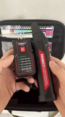 A person can also feel the circuit breaker problem perfectly. You need this. #electrician #homesafety #diytools #KAIWEETS #tiktokshop 