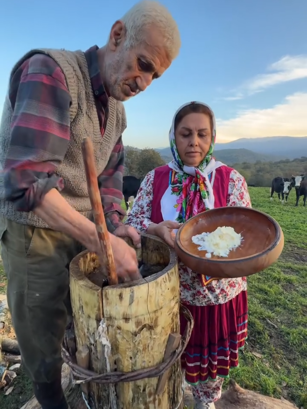 #villagelife #foryoupage #trandingvideo #villagebutter #viralvideo 