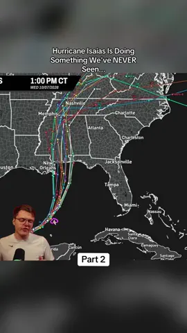 Hurricane Isaias Is Doing Something We've NEVER Seen... #severeweather #severestorms #weatherchannel #weather #winter