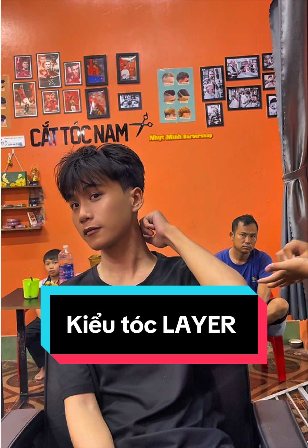 Kiểu tóc Layer nhẹ nhàng , dễ chăm sóc tại nhà 💈💇🏻‍♂️#nhutminhbarbershop #babershop #cắttocnam #tocnamdep #layer 