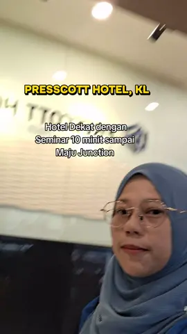 Hotel ni dekat dengan seminar di Maju Junction. Next time nak repeat lagi. Boleh check in awal, hotel pun ok... layanan staff pun ok  #HotelKl 