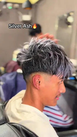 #haircolor #creatorsearchinsights #bhimad📍 #silverash #whonext thebarberofbhimad✂️💈