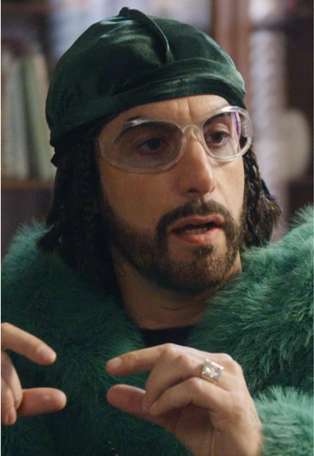 Yo, dis prick Borat wiv an even bigger tache dan me Nan iz talkin smack bout me movie. Well check dis Borat, me only put u in me show back in de 20000s az a fool for people to laugh at in between me serious intraviews, so de joke iz on u innit. Ali G: Who Iz I in theaters October 23, One Weekend Only.