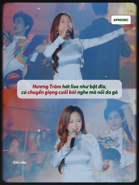Chạy note như hack, tua đi tua lại chỉ để nghe cú chuyển giọng cuối bài thôi ý 🤌❤ #FPTPlay #FMusic #tiktokgiaitri #HuongTram #CharmyPham