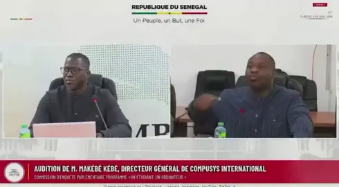 Commission d'enquête parlementaire sur le Programme un étudiant un ordinateur #television #radio #galsen221🇸🇳🇸🇳 #FocusSonko2029 #Sénégal