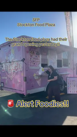Alert foodies! Stockton food plaza has officially had their grand opening! All the food in one place! Yummy! All the picky eaters can join together! #Foodie #sfp #stockton #california #fyp 