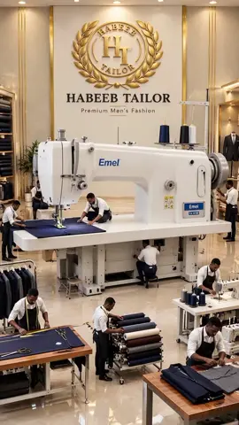 A Giant Modern Sewing Machine For men's fashion Outfit | Men's Premium Outfit Sewing Machine  | Realistic Cinematic Luxurious Impressive Sewing Machine You Can Try it 😁🤗 #sewingmachine #Tailoring #clothingbrand #creatorsearchinsights #foryou 