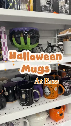 Some serious spooky cuteness in these mugs 👻 #rossfinds #coffeemug #halloween #nightmarebeforechristmas #ghost 