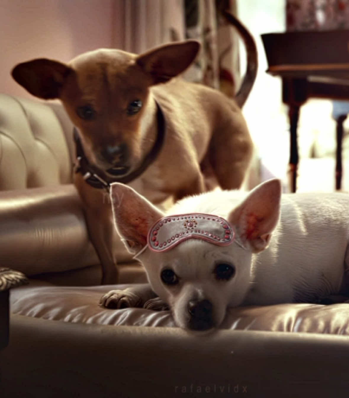 wake up mi corazón🥹 #beverlyhillschihuahua #chole #chloeandpapi #beverlyhillschihuahuaedit #papi  CHLOE AND PAPI BEVERLY HILLS CHIHUAHUA DISNEY PLUS EDIT HD HIGH 