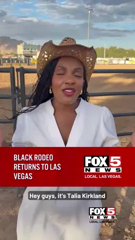The Las Vegas Invitational Black Rodeo returns to Horseman’s Park this weekend, featuring bull riding, barrel racing and events celebrating the history of Black cowboys and cowgirls. FOX5's Talia Kirkland reports.